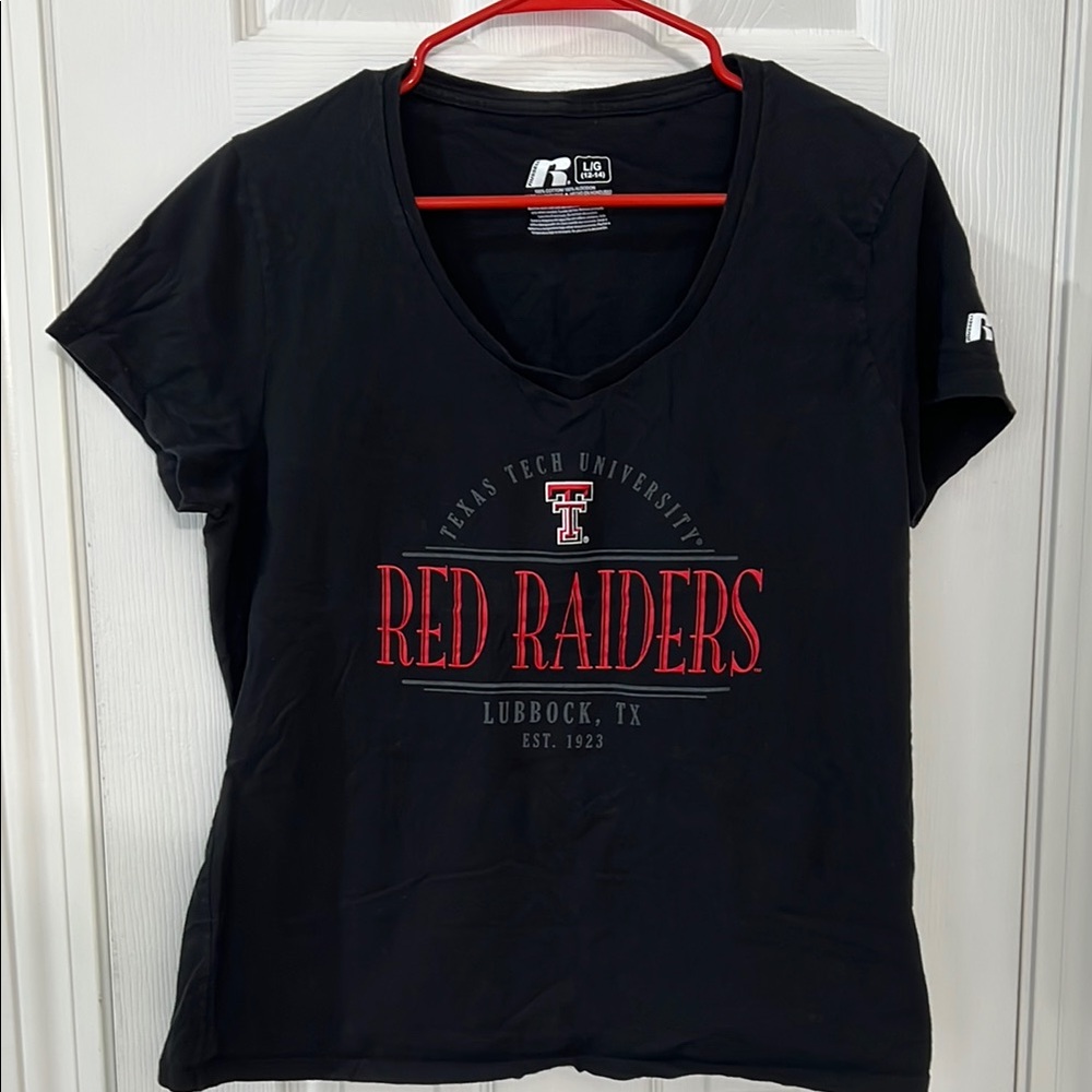 Russell Athletic Black Cotton T-Shirt